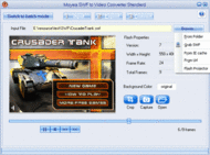 Moyea Swf to video Standard screenshot